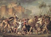 Jacques-Louis  David The Intervention of the Sabine Women (mk05) USA oil painting artist